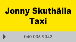Jonny Skuthälla Taxi logo